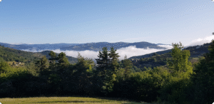 Paysage et vue pour les échoppes de Longefaye pour contact